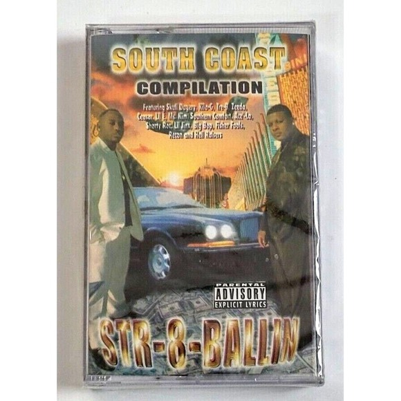 SOUTH COAST COMPILATION / STR-8-BALLIN G-RAP GANGSTARAP kilo-g lil